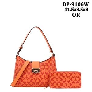 - High grade tote handbag, 2 piece with a long shoulder strap.